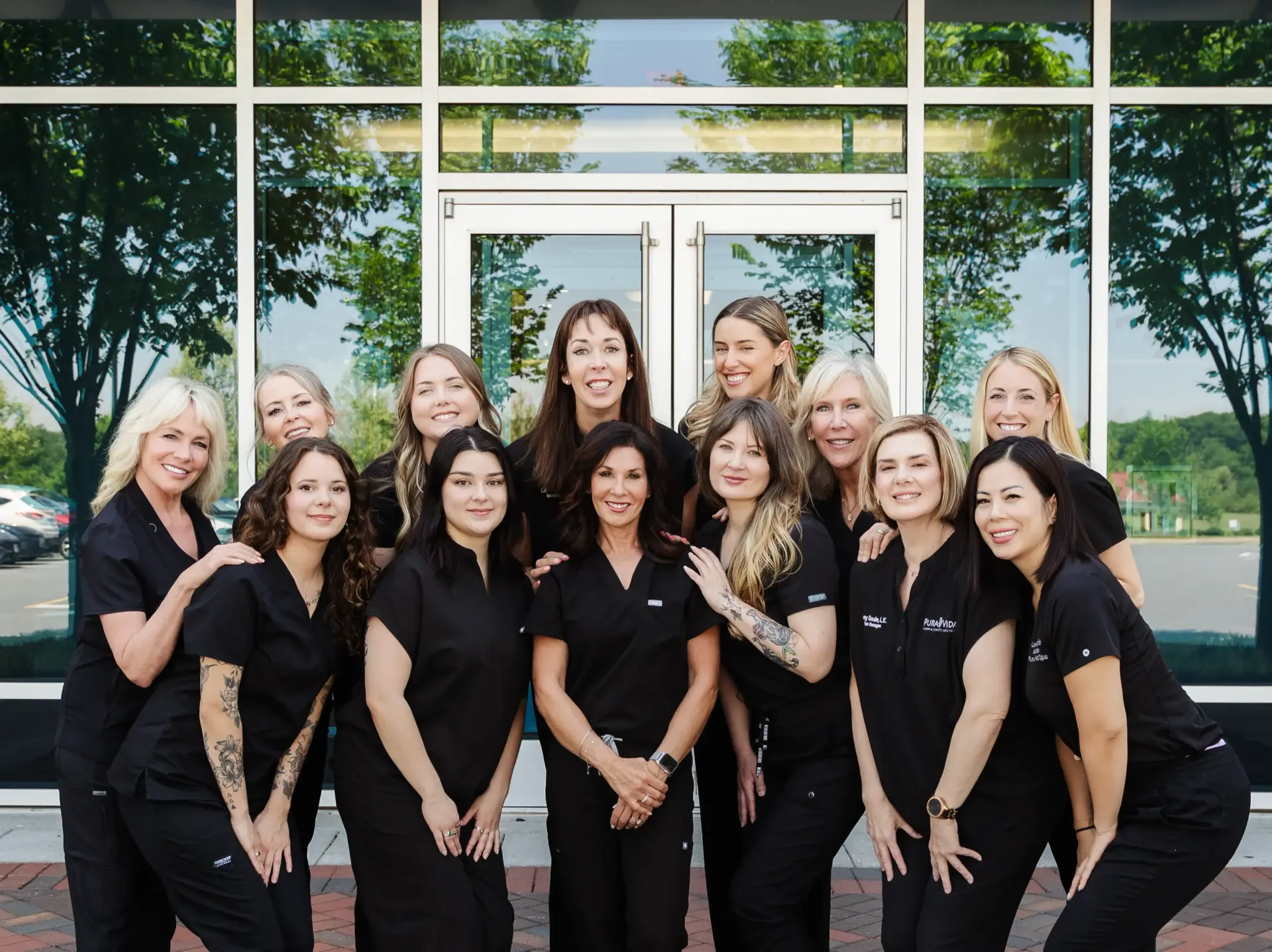 Pura Vida Med Spa exterior at Maple Lawn in Fulton, MD