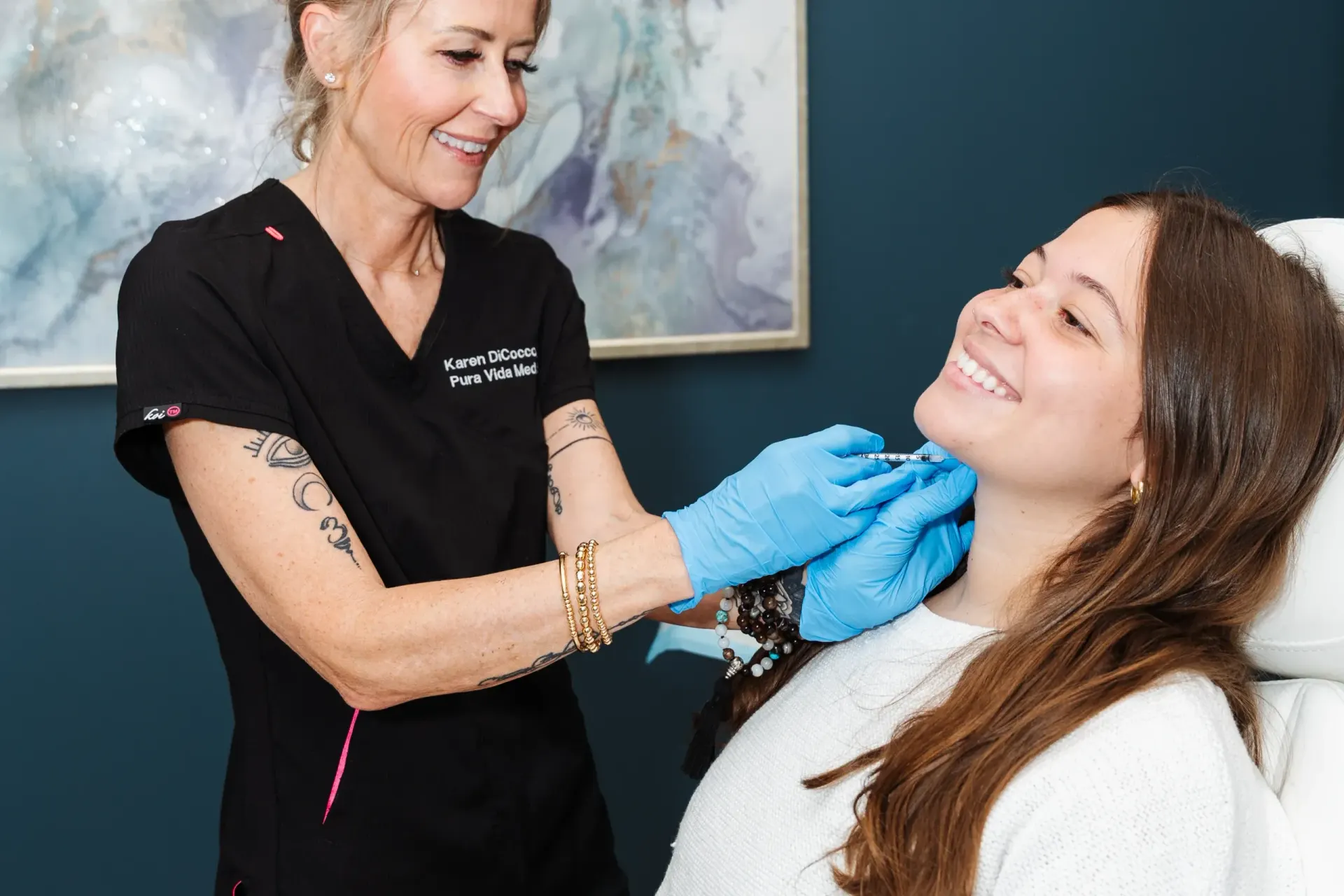 Refined Dysport treatment at Pura Vida Med Spa in Fulton, MD