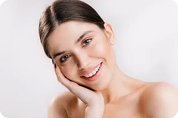 Before and after laser vein treatment results at Pura Vida Med Spa in Fulton, MD
